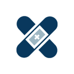 Wound care icon graphic