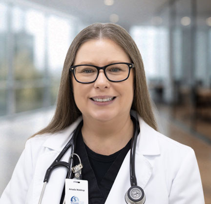 Amanda Waldrop, hyperbaric technician for Southlake Wound Care & Hyperbarics
